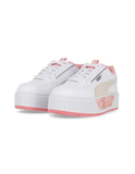 Tenis Puma Karmen Rebelle She Blanco Y Rosa Con Plataforma Para Damas