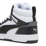 Tenis Puma Rebound V6 Blanco Y Negro Para Adultos