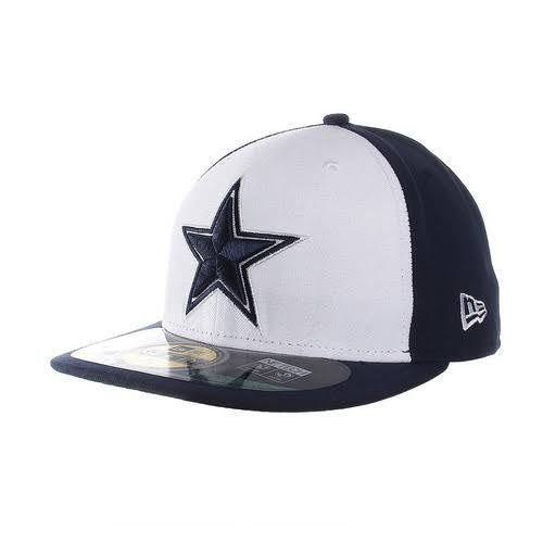 : New Era Men's Cream/Navy Dallas Cowboys 2022 Sideline 59FIFTY  Fitted Hat 7 1/4 : Sports & Outdoors