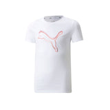 Tshirt Alpha Tee Puma White Juvenil