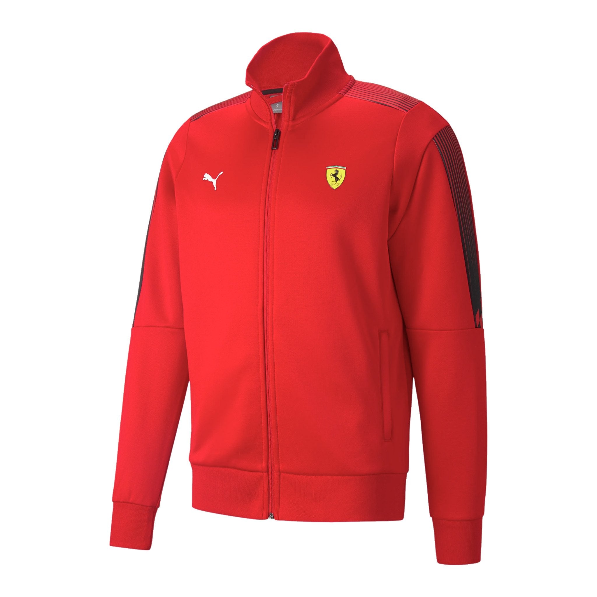 PUMA Scuderia Ferrari - Chaqueta de equipo 2023 para hombre, color rojo