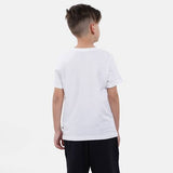 Tshirt Puma Power White Logo Tee Juvenil