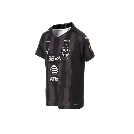 Rayados Alternativa Playera Rayados Negra Mujer Rayados