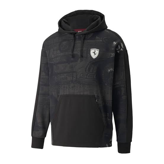 Sudadera puma cheap ferrari negra