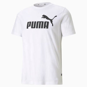 Playera Blanca Puma ESS Logo Caballero