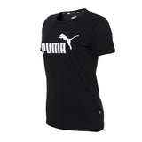 Playera ESS Logo Tee Cotton Black Dama