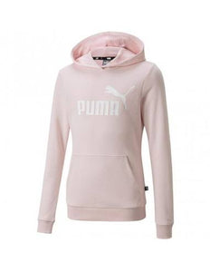 Hoodie ESS Logo Rosa Juvenil