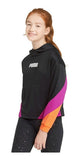 Jacket Runtrain Hoodie Puma Black Juvenil