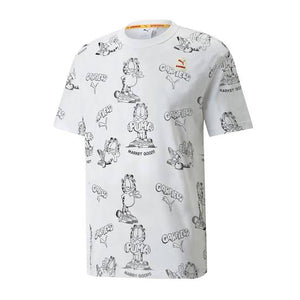 Playera Puma Garfield White Caballero