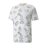 Playera Puma Garfield White Caballero