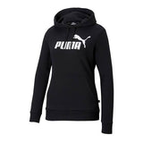 Hoodie ESS Logo Puma Negro Dama