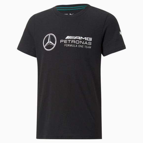 Mercedes AMG Petronas Motorsport Essentials Logo T Shirt Youth