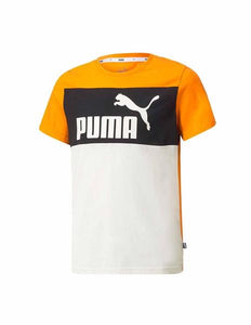 Playera puma ess colorblock juvenil